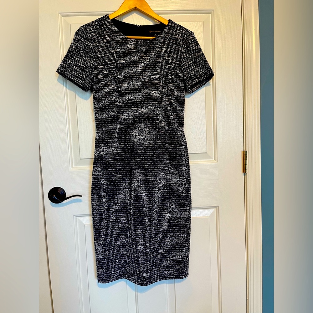 Beautiful Brooks Brothers tweed midi dress